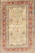 Traditional Brown Gold Persian Rug, tr4811