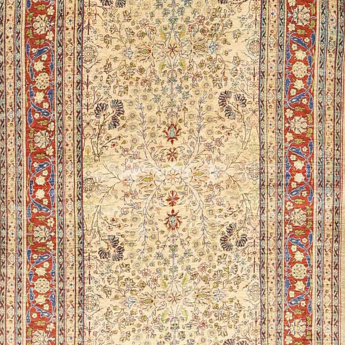 Traditional Brown Gold Persian Rug, tr4811