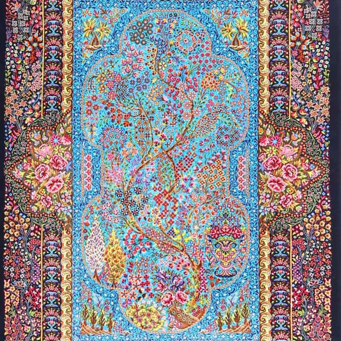 Machine Washable Traditional Dark Gray Rug, wshtr4815