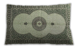 Traditional Classic Rectangular Tan Brown Lumbar Throw Pillow, 13 inch by 19 inch, lbtr4816