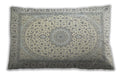 Traditional Classic Rectangular Gunmetal Gray Lumbar Throw Pillow, 13 inch by 19 inch, lbtr481