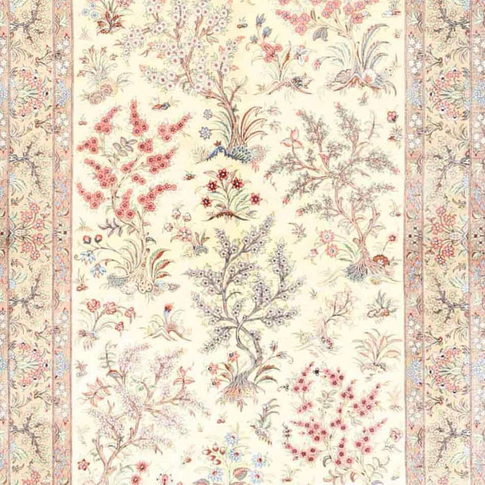 Machine Washable Traditional Peach Beige Rug, wshtr4821