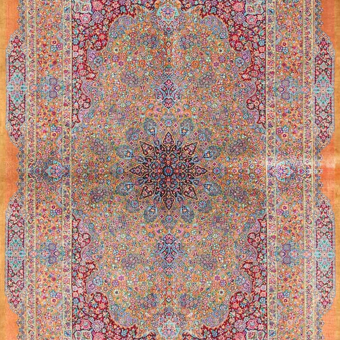 Machine Washable Traditional Cherry Red Rug, wshtr4822