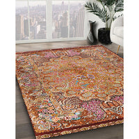 Traditional Sandy Brown Persian Rug, tr4826