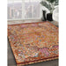 Machine Washable Traditional Sandy Brown Rug in a Family Room, wshtr4826