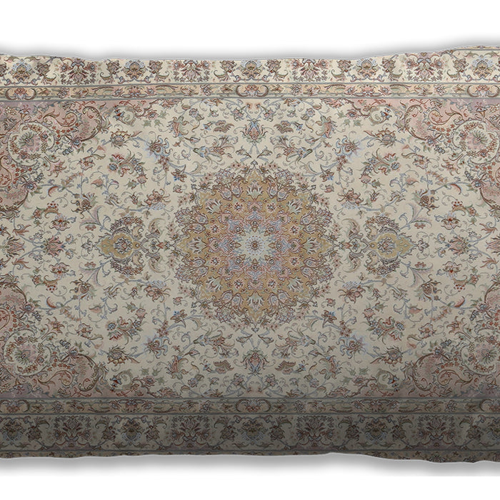 Traditional Classic Rectangular Camel Brown Lumbar Throw Pillow, 13 inch by 19 inch, lbtr482