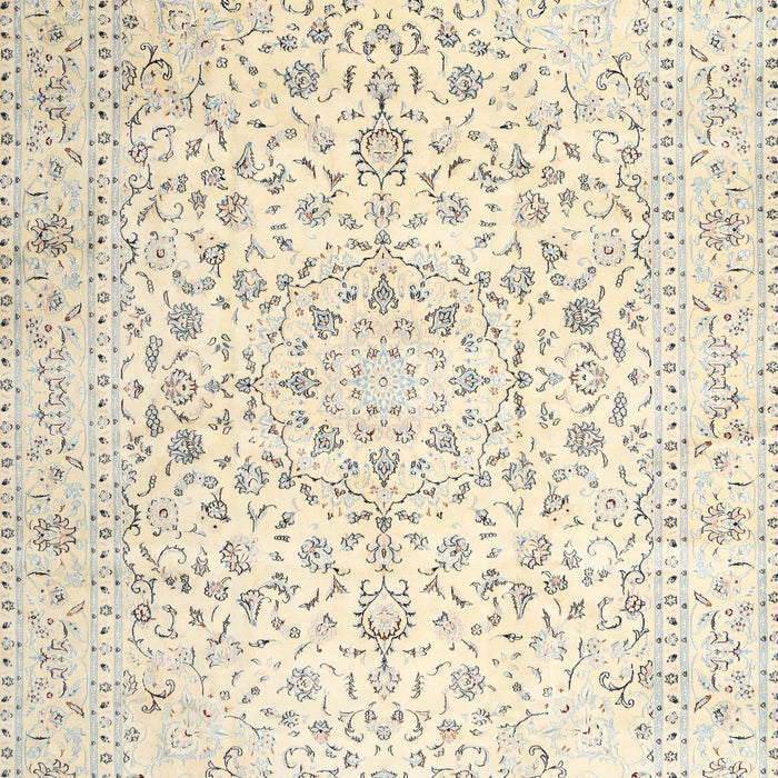 Traditional Tan Brown Medallion Rug, tr4830