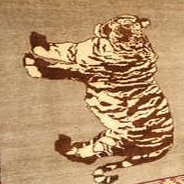 Square Traditional Red Persian Rug, tr4834