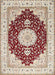 Traditional Desert Sand Beige Medallion Rug, tr484