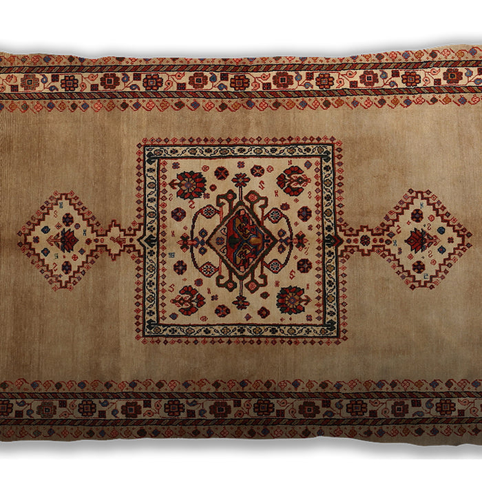 Traditional Classic Rectangular Mahogany Brown Lumbar Throw Pillow, 13 inch by 19 inch, lbtr486