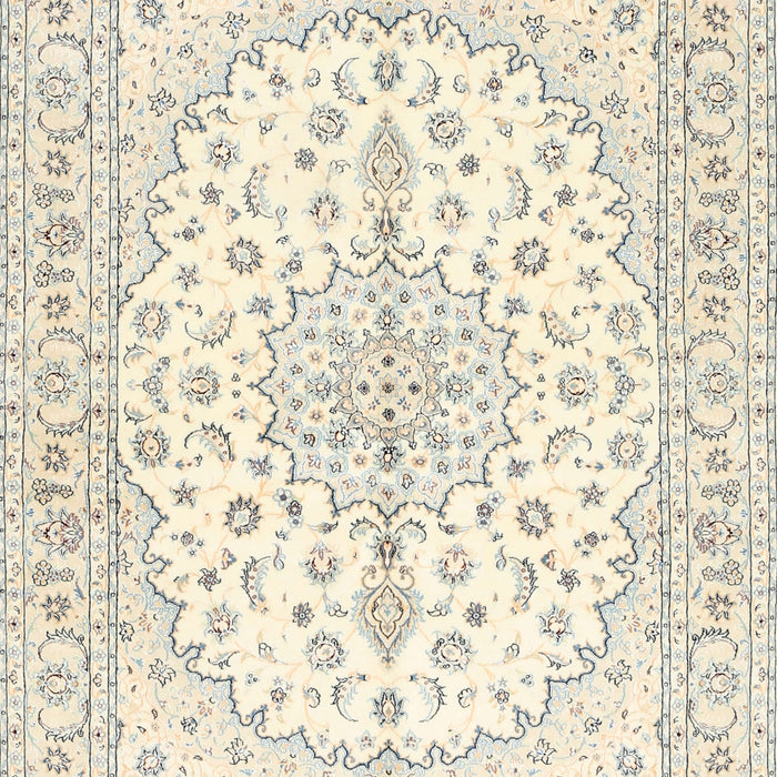 Traditional Sage Green Medallion Rug, tr489