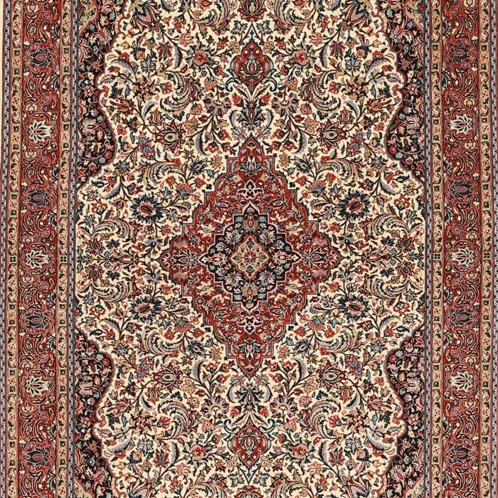 Machine Washable Traditional Vermilion Red Rug, wshtr490