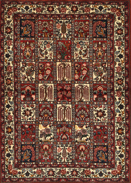 Machine Washable Traditional Maroon Red Rug, wshtr491