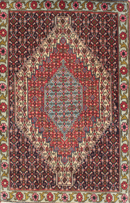 Machine Washable Traditional Dark Almond Brown Rug, wshtr492