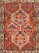 Traditional Sand Brown Persian Rug, tr495