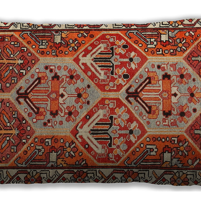 Traditional Classic Rectangular Brown Sand Brown Lumbar Throw Pillow, 13 inch by 19 inch, lbtr495