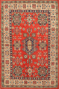 Machine Washable Traditional Red Rug, wshtr497