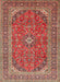 Traditional Light Copper Gold Medallion Rug, tr49