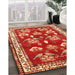 Machine Washable Traditional Red Rug in a Family Room, wshtr4