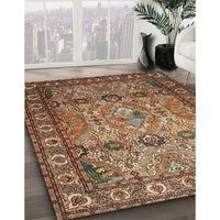 Traditional Brown Persian Rug, tr501
