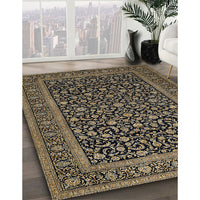 Traditional Mid Gray Persian Rug, tr504