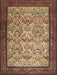 Traditional Metallic Gold Persian Rug, tr505