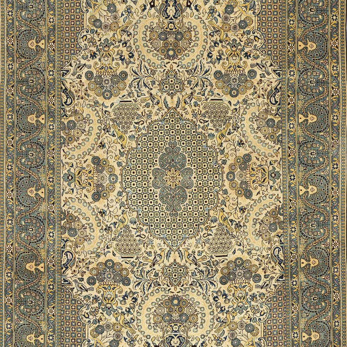 Machine Washable Traditional Dark Brown Rug, wshtr508