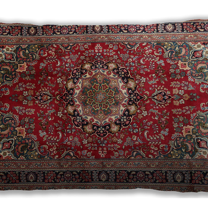 Traditional Classic Rectangular Saffron Red Lumbar Throw Pillow, 13 inch by 19 inch, lbtr518