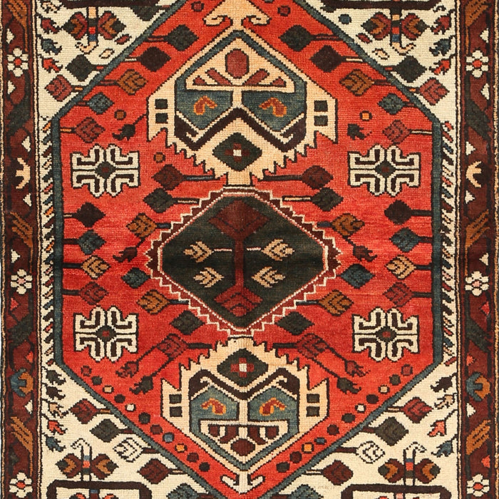 Traditional Crimson Red Persian Rug, tr519