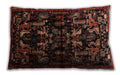 Traditional Classic Rectangular Sepia Brown Lumbar Throw Pillow, 13 inch by 19 inch, lbtr521