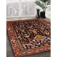 Traditional Deep Red Persian Rug, tr522