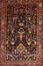 Traditional Deep Red Persian Rug, tr522