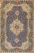 Traditional Brownish Green Medallion Rug, tr528