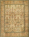 Traditional Chrome Gold Yellow Persian Rug, tr529