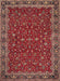 Traditional Orange Salmon Pink Persian Rug, tr531