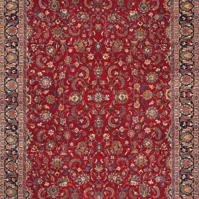Traditional Orange Salmon Pink Persian Rug, tr531