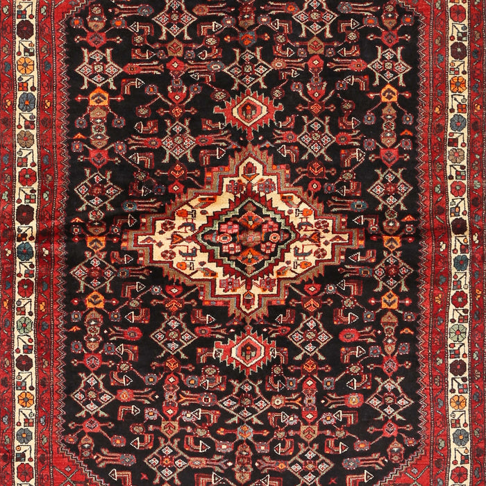 Traditional Sienna Brown Persian Rug, tr534