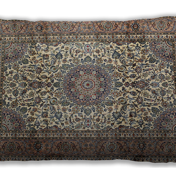 Traditional Classic Rectangular Light French Beige Brown Lumbar Throw Pillow, 13 inch by 19 inch, lbtr535