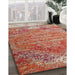 Machine Washable Traditional Red Rug in a Family Room, wshtr537