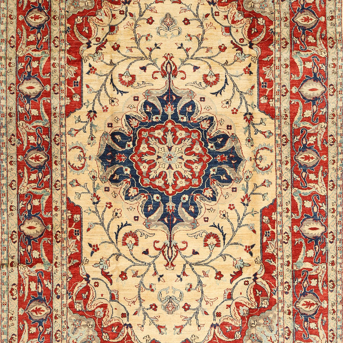 Machine Washable Traditional Fire Brick Red Rug, wshtr542