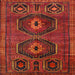 Square Traditional Red Persian Rug, tr543