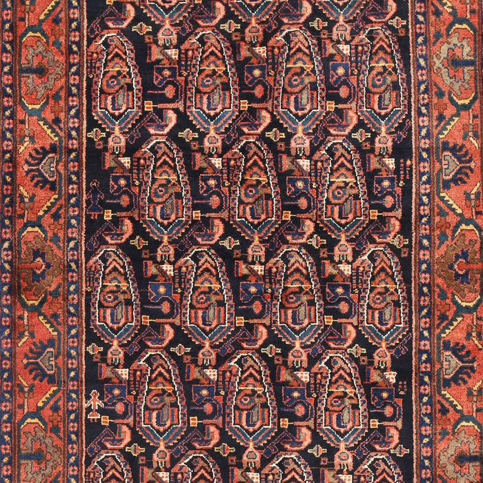 Traditional Rust Pink Persian Rug, tr551