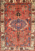 Traditional Tangerine Pink Persian Rug, tr555