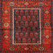 Square Traditional Red Persian Rug, tr557