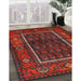 Machine Washable Traditional Red Rug in a Family Room, wshtr557