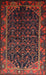 Traditional Saffron Red Persian Rug, tr558