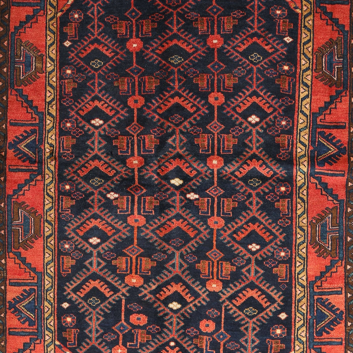 Traditional Saffron Red Persian Rug, tr558