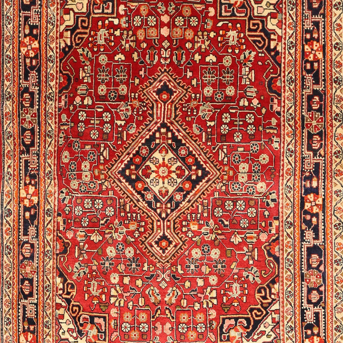 Traditional Sand Brown Persian Rug, tr560