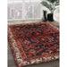 Machine Washable Traditional Brown Rug in a Family Room, wshtr567