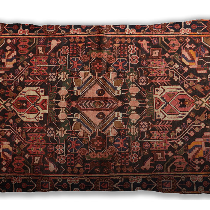 Traditional Classic Rectangular Saffron Red Lumbar Throw Pillow, 13 inch by 19 inch, lbtr570